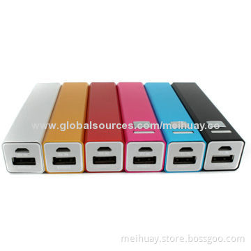 Mini Power Banks for Mobile, 1,800-2,600mAh (Samsung Galaxy), 18650 Battery Cell